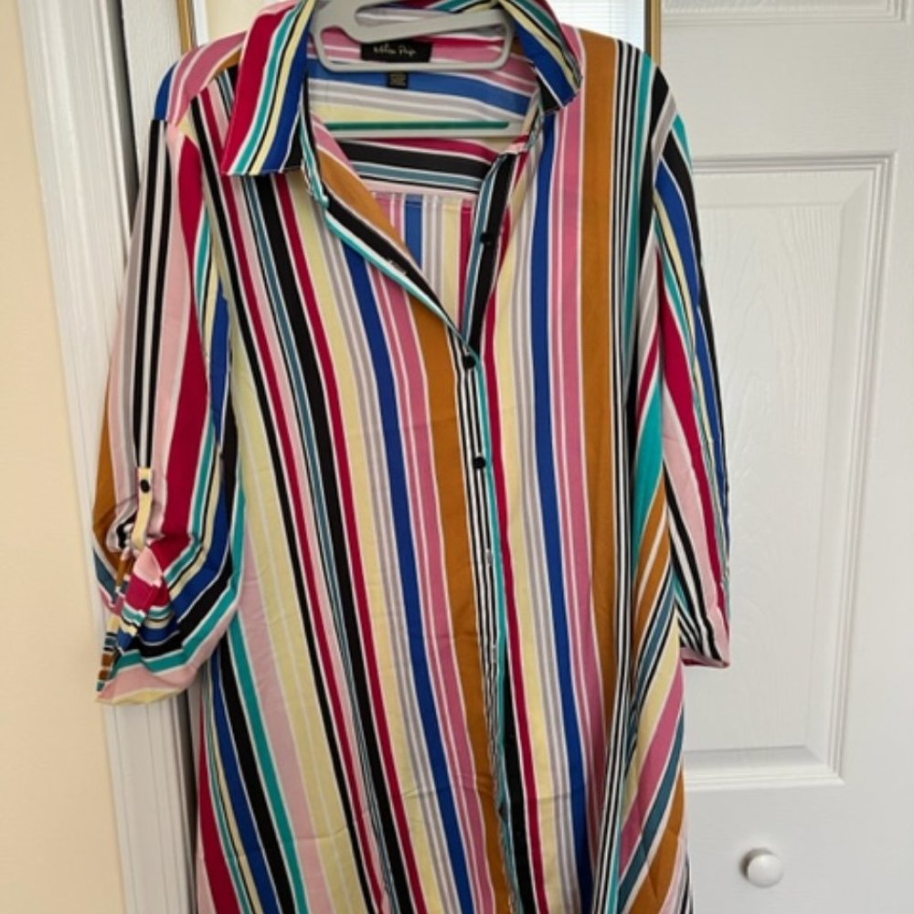 Melissa Paige Long Shirt / Dress - Worn Once- Large